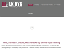 Tablet Screenshot of lkbyg.dk